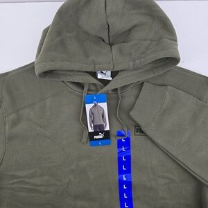 PUMA Men’s Green Hoodie Sz L